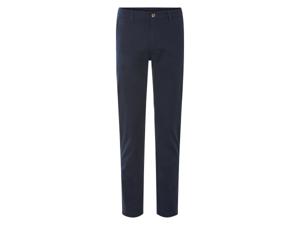 LIVERGY Heren chino (50, Marineblauw)