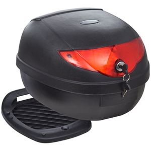 Topkoffer voor motorfietsen 36 L voor 1 helm