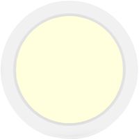 LED Downlight Pro - Aigi Trinko - Opbouw Rond 18W - Warm Wit 3000K - Mat Wit - Kunststof - thumbnail