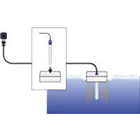 Aquaforte Schego 300W - Drijvende Vijververwarming, RVS, IJsvrij & Gezonde Vissen in Winter