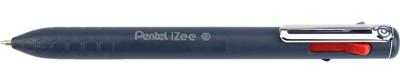 Pentel Izee 4-kleurenbalpen, medium, klassieke inktkleuren