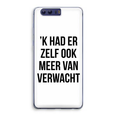 Meer verwacht: Honor 9 Transparant Hoesje