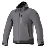 ALPINESTARS Neo Waterproof Hoodie, Textiel motorjas heren, Tar Grijs-Zwart