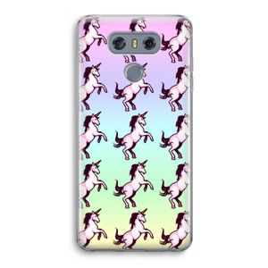 Musketon Unicorn: LG G6 Transparant Hoesje