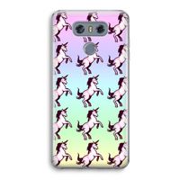 Musketon Unicorn: LG G6 Transparant Hoesje Musketon Unicorn: LG G6 Transparant Hoesje
