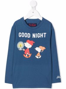 MC2 Saint Barth Kids t-shirt Good Night - Bleu