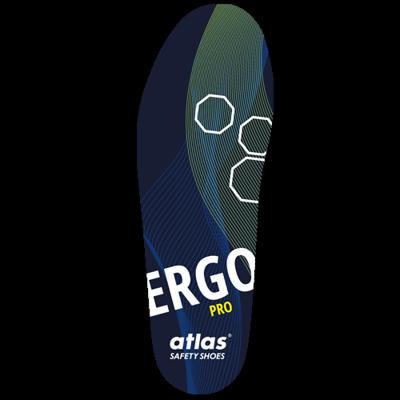 Atlas Ergo Pro Inlegzool | Blauw/Geel | Maat 47 - 4043692447889