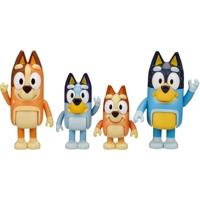 4 volledige Bluey Family Figures - Moose Toys - van 3 jaar oud