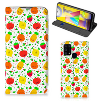 Samsung Galaxy M31 Flip Style Cover Fruits - thumbnail