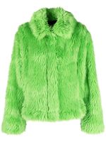 MSGM veste en fourrure artificielle - Vert - thumbnail