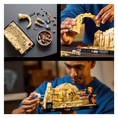 LEGO star wars 75380 mos espa podrace diorama