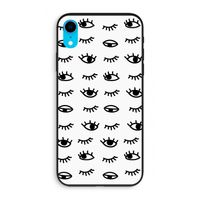 Eye pattern #2: iPhone XR Biologisch afbreekbaar hoesje