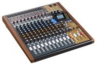 Tascam MODEL 16 mengpaneel 16 kanalen 20 - 30000 Hz Zwart, Goud, Hout - thumbnail