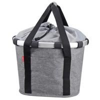 Klickfix Rixen & kaul shoppertas "bikebasket" shop.bag r&k bikebasket twist sliver