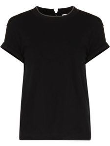 Brunello Cucinelli t-shirt à encolure ronde - Noir