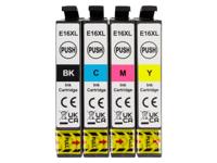 crelando Inktcartridges voor Canon, Epson of HP (multipack 16xl voor epson) crelando Inktcartridges voor Canon, Epson of HP (multipack 16xl voor epson)