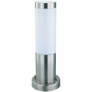 LED Tuinverlichting - Buitenlamp - Laurea 3 - Staand - RVS - E27 - Rond