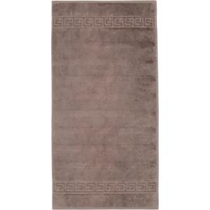 Cawö Cawo Noblesse Uni Handdoek 50x100 walnuss
