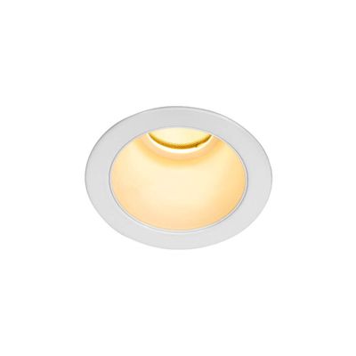 SLV Led inbouwspot Horn wit - verdiept - 3000K 1002591
