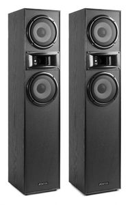Fenton SHF700B hifi speakerset 400W - 2x 6.5" - Zwart