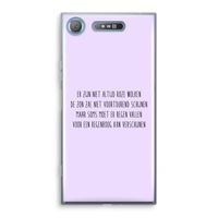Regenboog: Sony Xperia XZ1 Transparant Hoesje