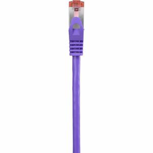 Renkforce RF-4724924 RJ45 Netwerkkabel, patchkabel CAT 6 S/FTP 5.00 m Violet Snagless, Vergulde steekcontacten, Vlambestendig 1 stuk(s)