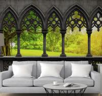 Moderne lounge 3d fotobehang behang