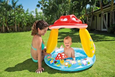 Intex Baby zwembad paddenstoel