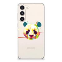 Samsung Galaxy S23 Plus Telefoonhoesje met Naam Panda Color - thumbnail