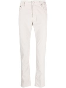 Jacob Cohën pantalon à coupe droite - Blanc