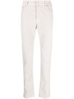 Jacob Cohën pantalon à coupe droite - Blanc