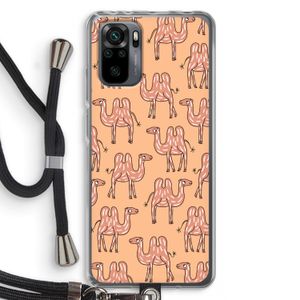Kameel: Xiaomi Redmi Note 10 Pro Transparant Hoesje met koord