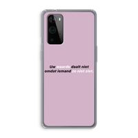 uw waarde daalt niet: OnePlus 9 Pro Transparant Hoesje