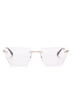 DSQUARED2 EYEWEAR lunettes de soleil 0102/S à monture rectangulaire - Or