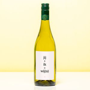 Wijnfles Jij Ik Wij(n) - Wit (Sauvignon Blanc)