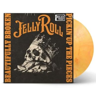 Jelly Roll - Beautifully Broken (Pickin' Up The Pieces) (Tequila Sunrise Vinyl) (Record Store Day Black Friday 2025) (LP) Jelly Roll - Beautifully Broken (Pickin' Up The Pieces) (Tequila Sunrise Vinyl) (Record Store Day Black Friday 2025) (LP)