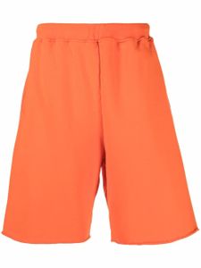 Aries short de sport à logo imprimé - Orange