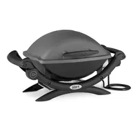 Weber elektrische barbecue q1400 | Donker grijs Weber elektrische barbecue q1400 | Donker grijs