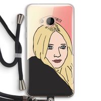 Ashley: HTC U Play Transparant Hoesje met koord Ashley: HTC U Play Transparant Hoesje met koord