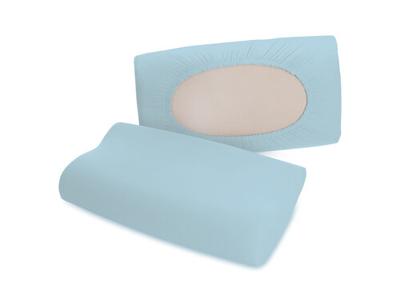 Schlafgut Schlafgut Pure flexible Kussensloop S-XL 536 Blue Light