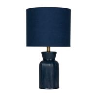 Searchlight TafellampTia blauw - EU62922BL