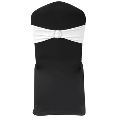Decoratief stoellint met een diamant 25 stuks (wit)