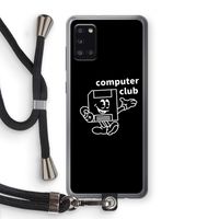 Floppyhead: Samsung Galaxy A31 Transparant Hoesje met koord Floppyhead: Samsung Galaxy A31 Transparant Hoesje met koord