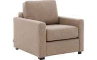 Goossens Fauteuil Lucca, Fauteuil klein arm smal 12 cm