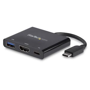 StarTech.com USB-C naar 4K HDMI multifunctionele adapter met power delivery en USB-A poort