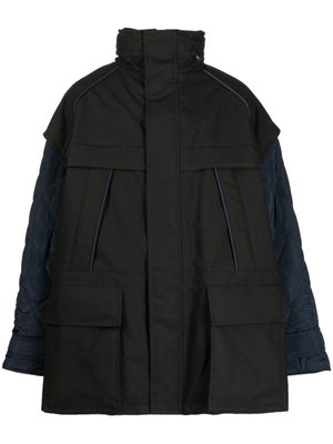 Juun.J veste matelassée à fermeture zippée - Noir