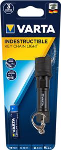 Varta Indestructible Key Chain Light Mini-zaklamp werkt op batterijen LED 12 lm 3.5 h 19 g