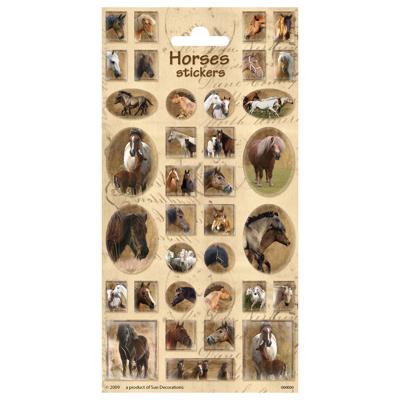 Totum Stickervel paarden