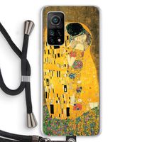Der Kuss: Xiaomi Mi 10T 5G Transparant Hoesje met koord