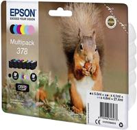Epson Squirrel Multipack 6-colours 378 Claria Photo HD Ink